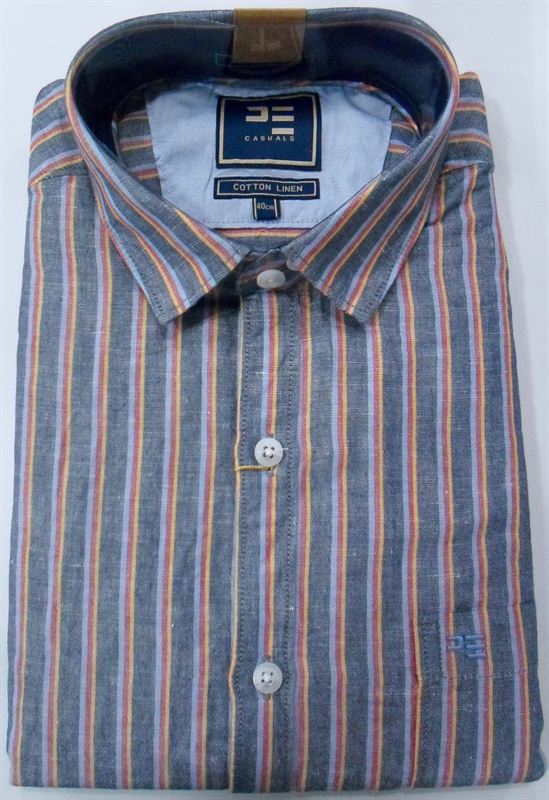 Peter England Gents Multicolor Stripe Shirt (ESF51301202)