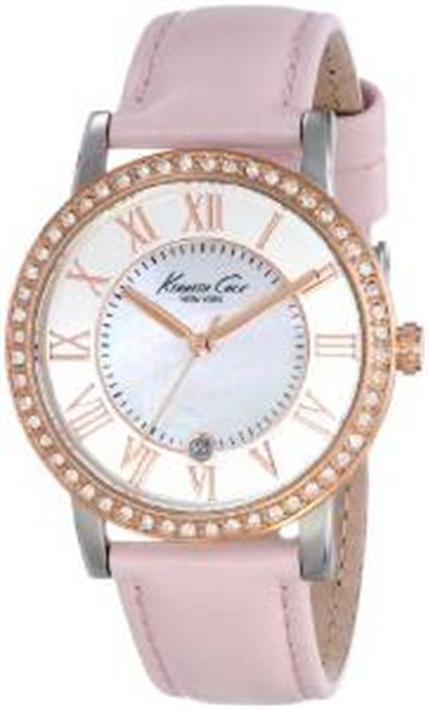 Kenneth Cole New York Women's KC2845 "Classic" Stainless Steel Watch with Leather Band