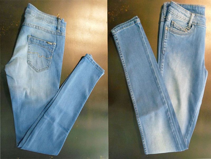 Wrangler Ladies Light Blue Washed Jeans (WRJN4722)