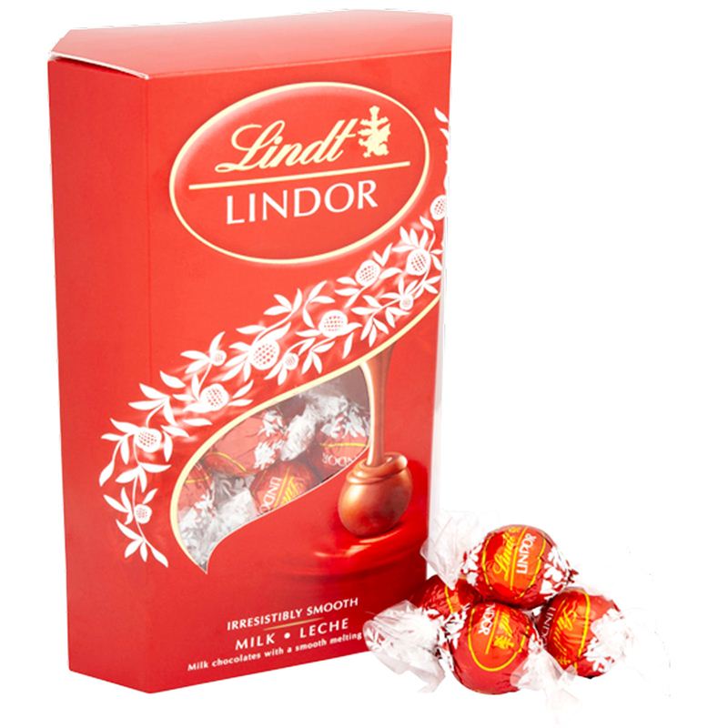 Lindt Lindor Milk Chocolates 200g Send Gifts and Money to