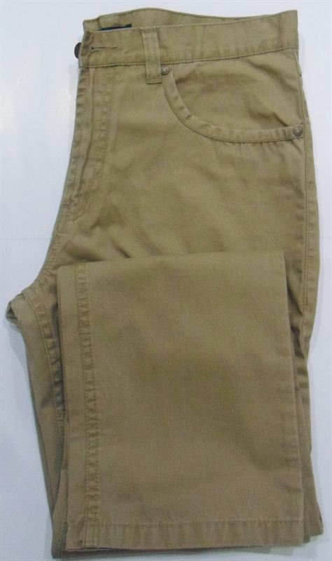 Springwood Men's Beige Cotton Pant (SW19 7777SND)