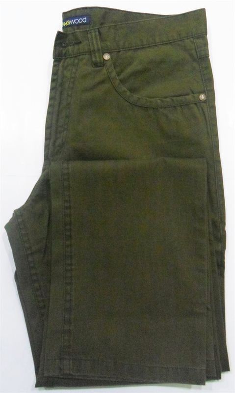 Springwood Men's Olive Cotton Pant (SW19 7777OLV)