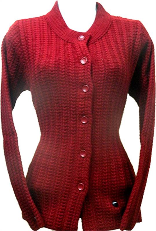 Apartline Ladies Fullsleeve Self Design Sweater 