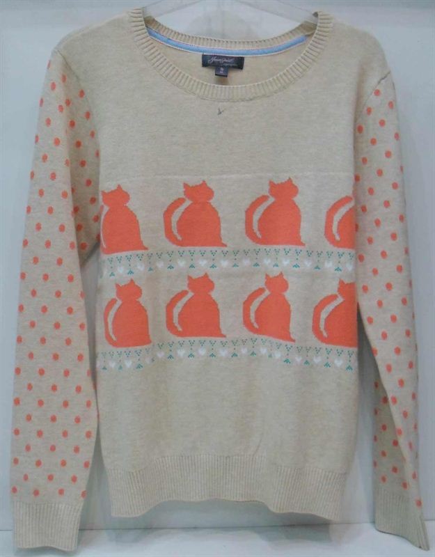 Jeanswest Ladies Cream Sweater (44-291017)(8185)