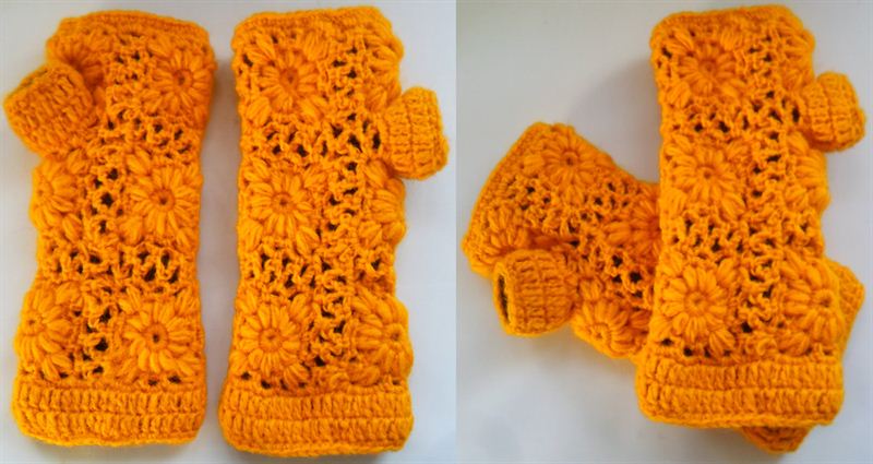 Handmade Woolen Handwarmer/Gloves