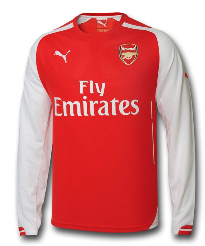Arsenal full sleeve jersey outlet