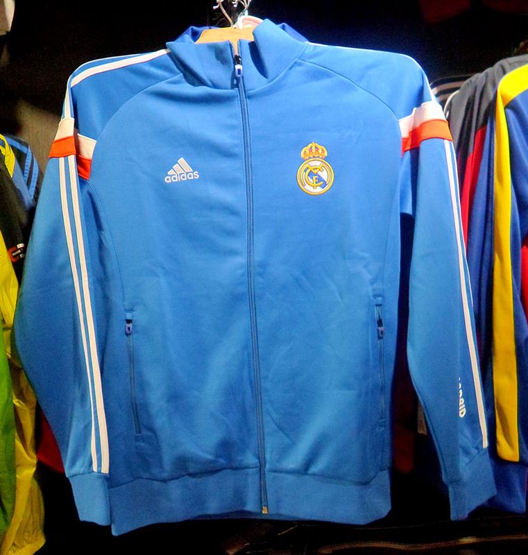 real madrid blue jacket