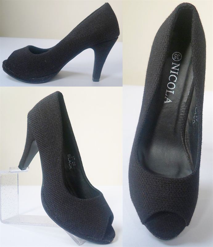 Ladies Black Shoes (MH 19)