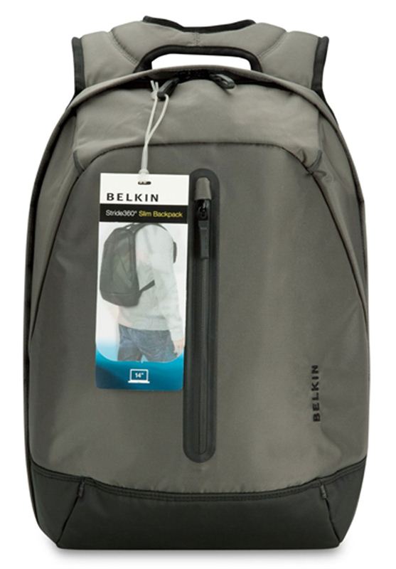 Belkin 14 Inch Stride 360 CBN/BLK PRL Nylon Laptop  Backpack (F8N521qeC00)