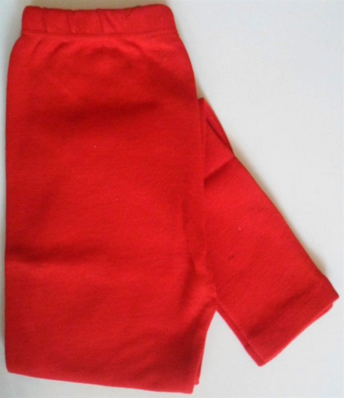 Ladies Red Woolen Leggings (L17)