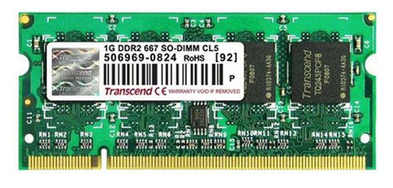 Transcend 2 GB  Laptop RAM (So-Dimm DDR2)