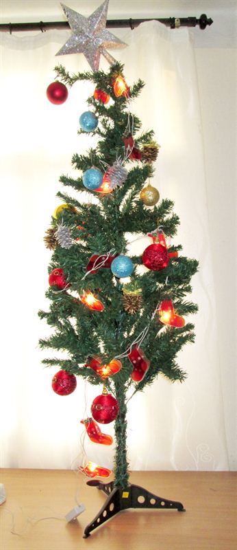 Artificial Christmas Special Tree With Decoration Light (72x24 inch)