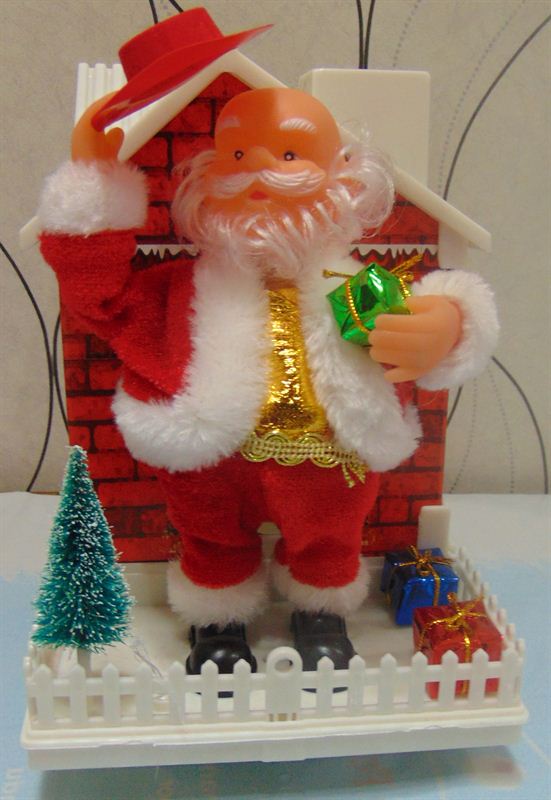 Christmas decoration; Battery operating Santa Claus 04