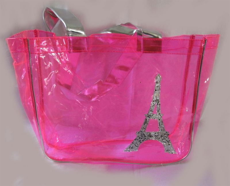 Eiffel Tower Transparent Shopping Bag