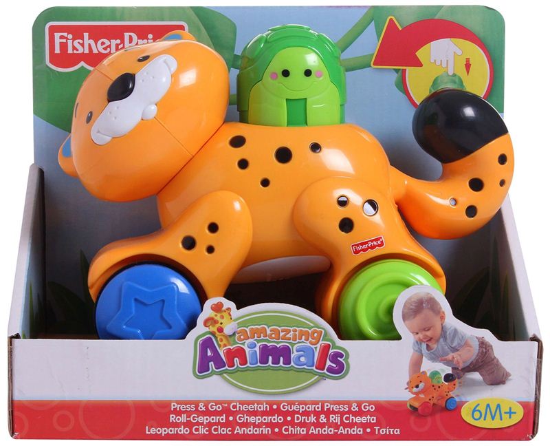 Fisher-Price:Press and go cheetah