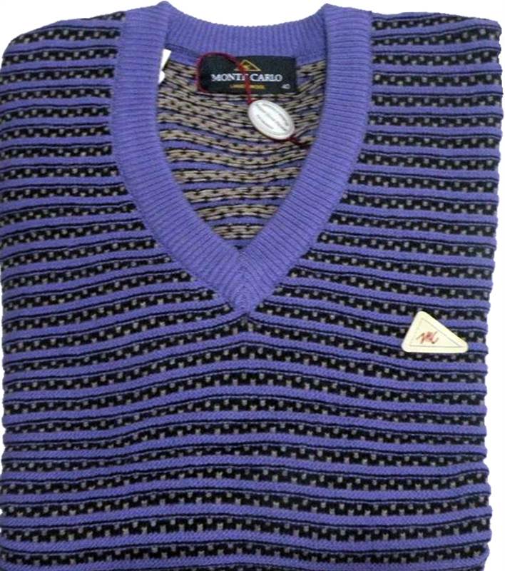 Monte Carlo V-neck Pullover Full sleeve (Art No. 1142394 VN)