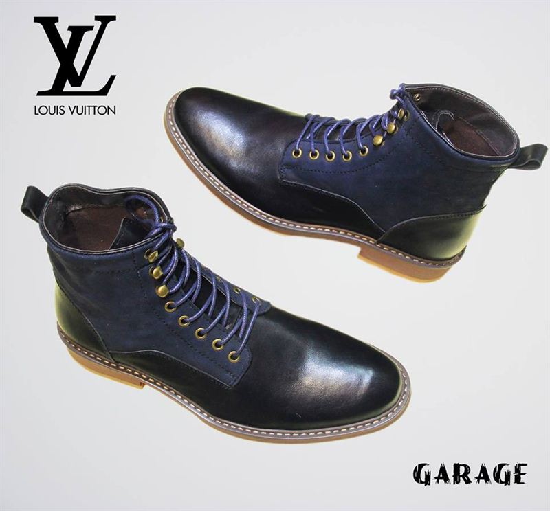 Garage Replica LV Leather Suede Boot