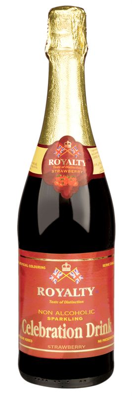 Royalty Celebration Drink Strawberry  (750ml)