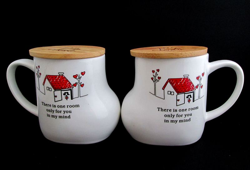 There is one room only for you in my mind couple mug (5x4 inch)(41)
