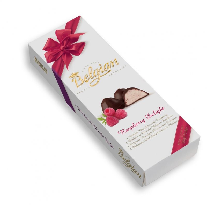 Belgian Raspberry Delight Chocolate (50g)