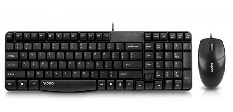 Rapoo USB Mouse & Keyboard Combo (N1820)