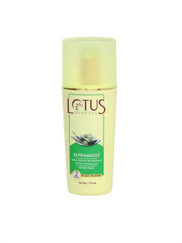 Lotus Herbals Alphamoist Alpha Hydroxy Skin Renewal Oil-Free Moisturiser