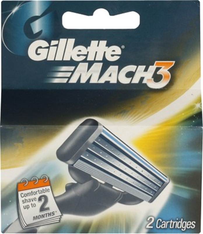 Gillette Mach 3 Cartridges(pack of 2)