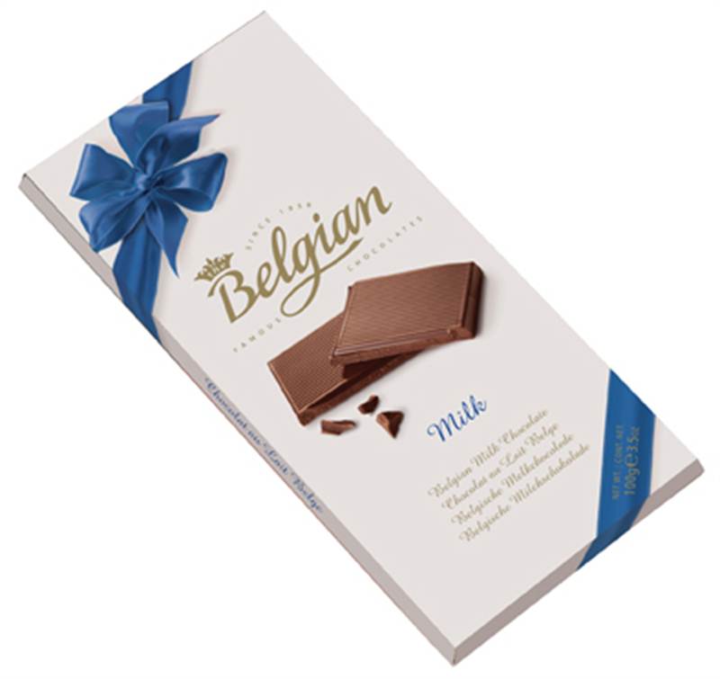 Belgian Milk Bar Chocolate (100g)