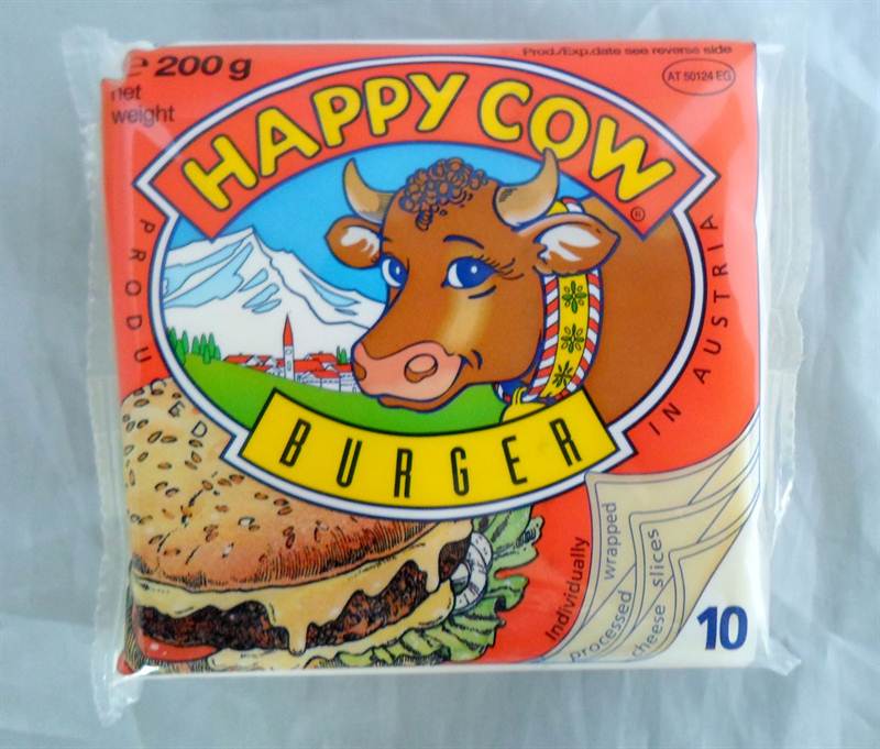 Happy Cow  Burger  Cheese (200gm)