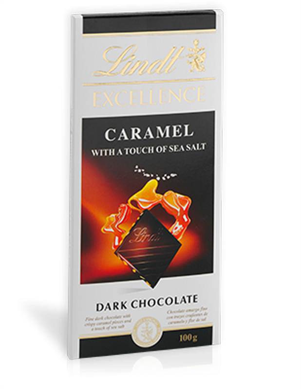 Lindt Excellence Dark Sea Salt Chocolate (100g)