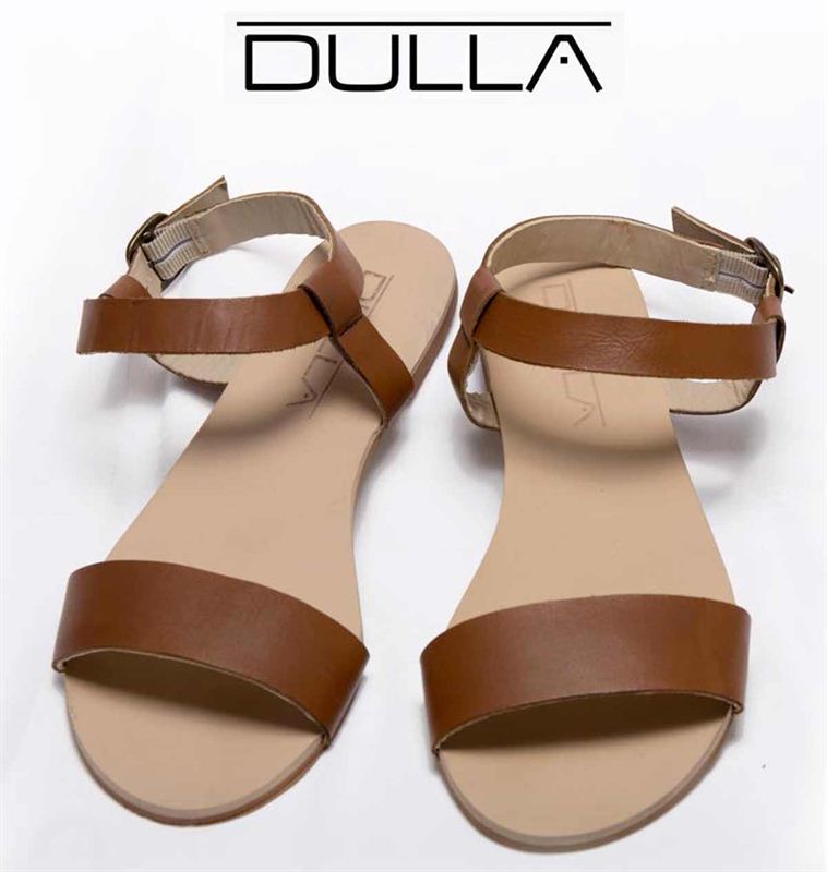 Dulla Ladies Sandal (Kanchan Brown)