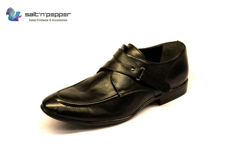SNP Men's Black Formal Shoes (14-701 Black)