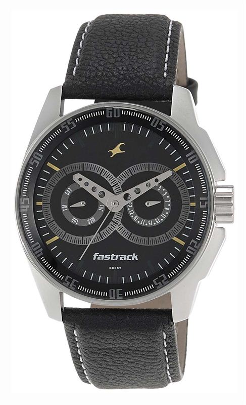 Fastrack black magic analog watch sales