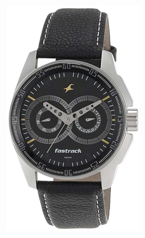 Fastrack Black Magic Analog Black Dial Men's Watch (3089SL02)