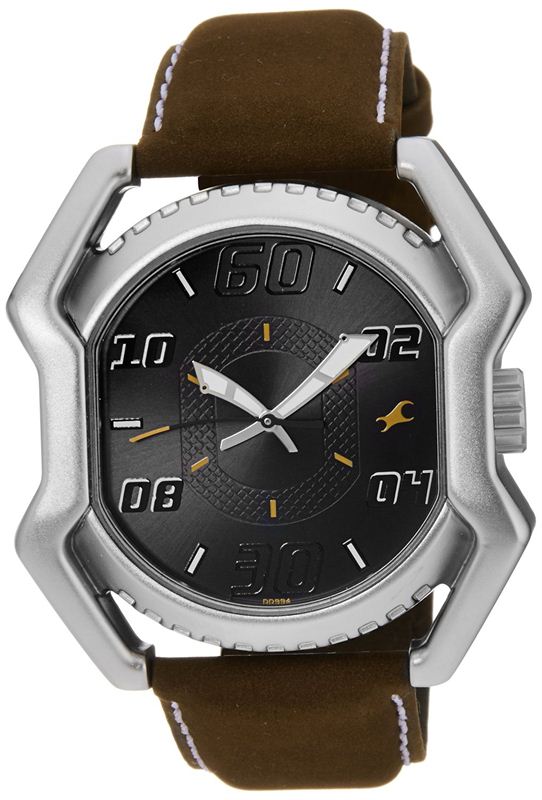 Fastrack Analog Multi Color Dial Men's Watch (3112SL02)