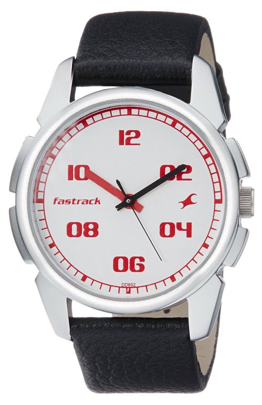Fastrack Casual Analog White Dial Men's Watch (3124SL01)