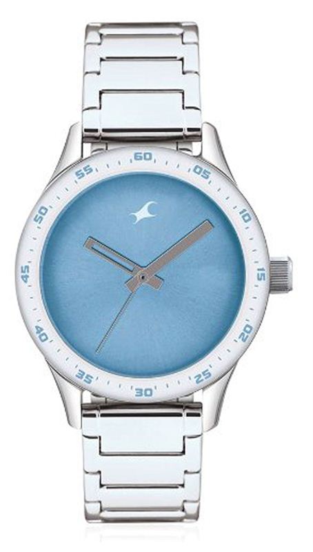 Fastrack Monochrome Analog Blue Dial Women's Watch (6078SM03)