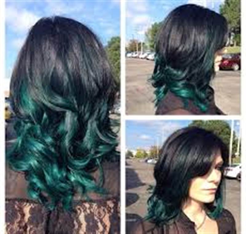Magic party color temporary hair spray(Green)