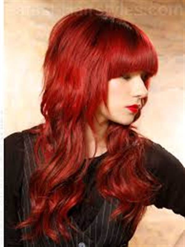 Magic party color temporary hair spray(Red)