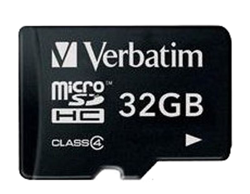 Verbatim 32 GB Class 4 Micro SD Card (44008)