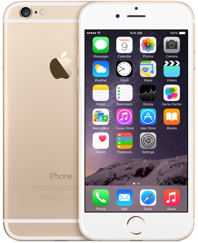 Apple 64 GB iPhone 6 Gold (A1586)