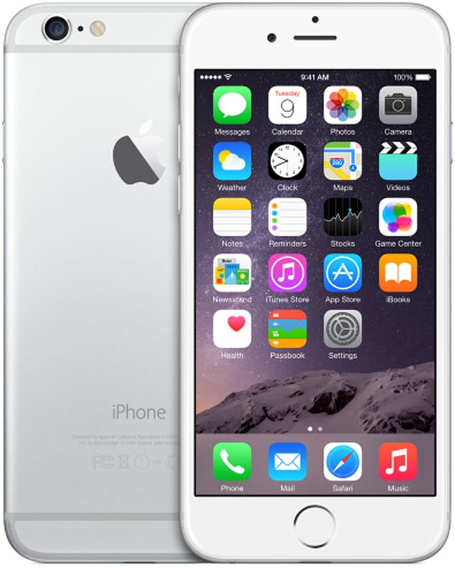 Apple 128 GB iPhone 6 Silver (A1586)