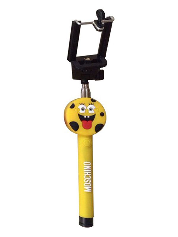 Cartoon Type Retractable Selfie Stick (Moschino Sponge Bob)