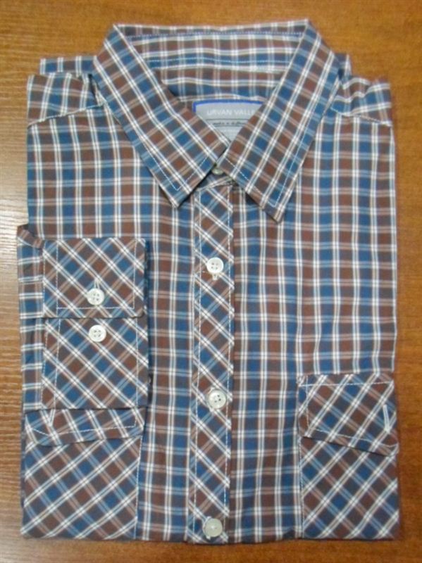 Urvan Valley Men's Brown Casual Shirt (A0264)
