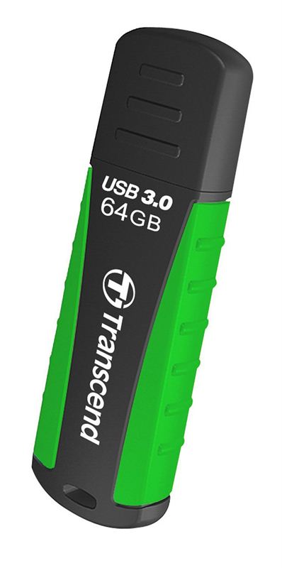 Transcend 64 GB Rugged Rubber Body Pen Drive (JF810)