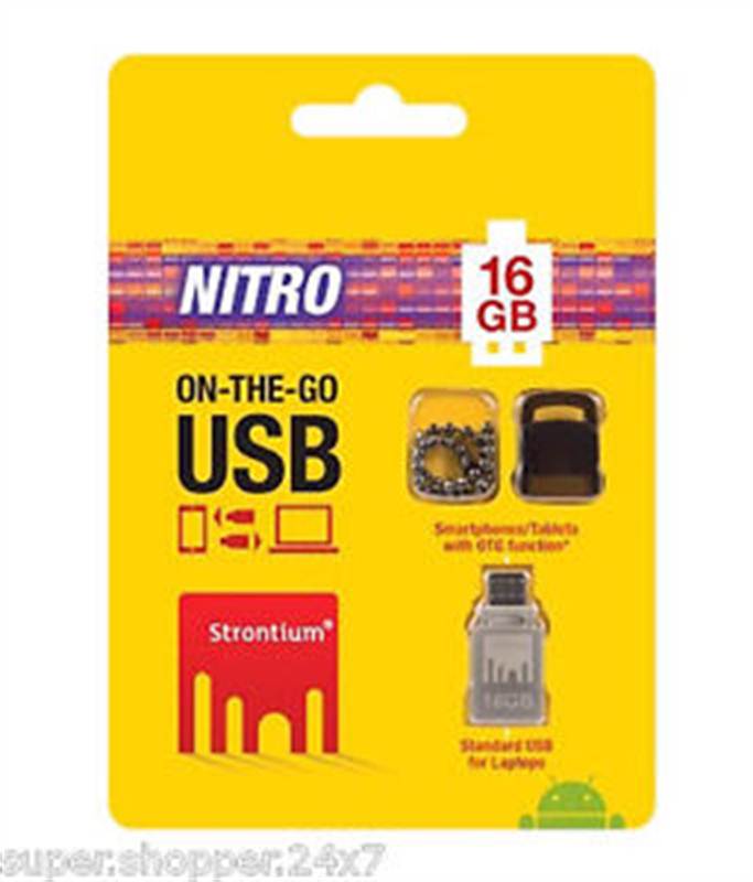 Strontium 16 Gb OTG Pendrive (CHTBSB001)
