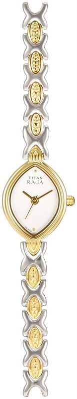 Titan Raga Upgrade Analog Silver Dial Women's Watch (2250BM09)