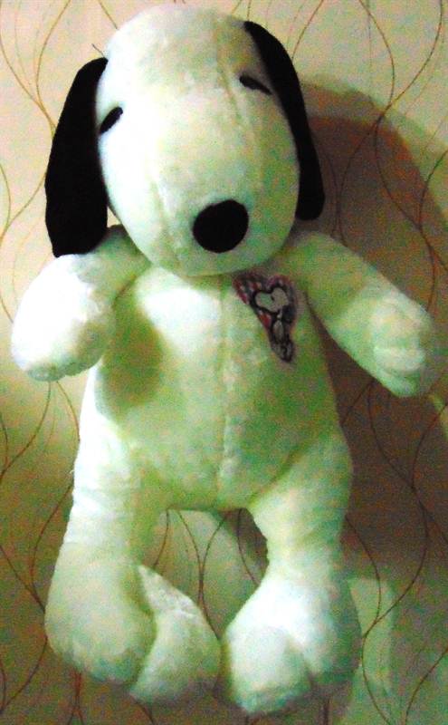 White Dog with Long Ears Snoppy >70cm