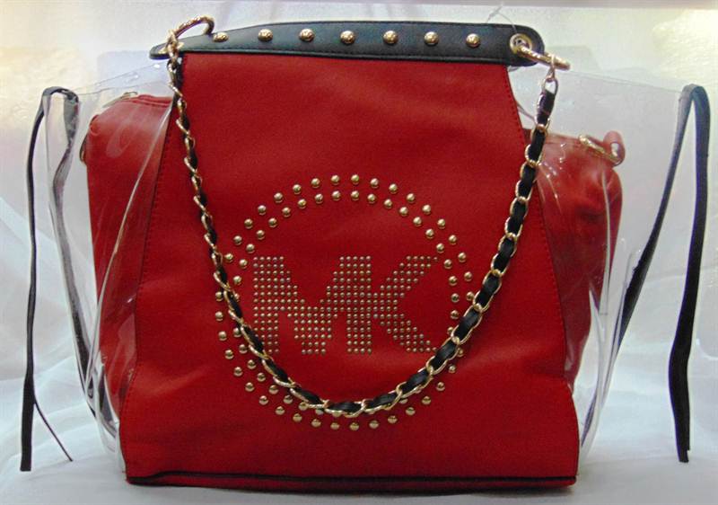 MICHAEL Michael Kors Women's Red Shoulder Bags with Cash