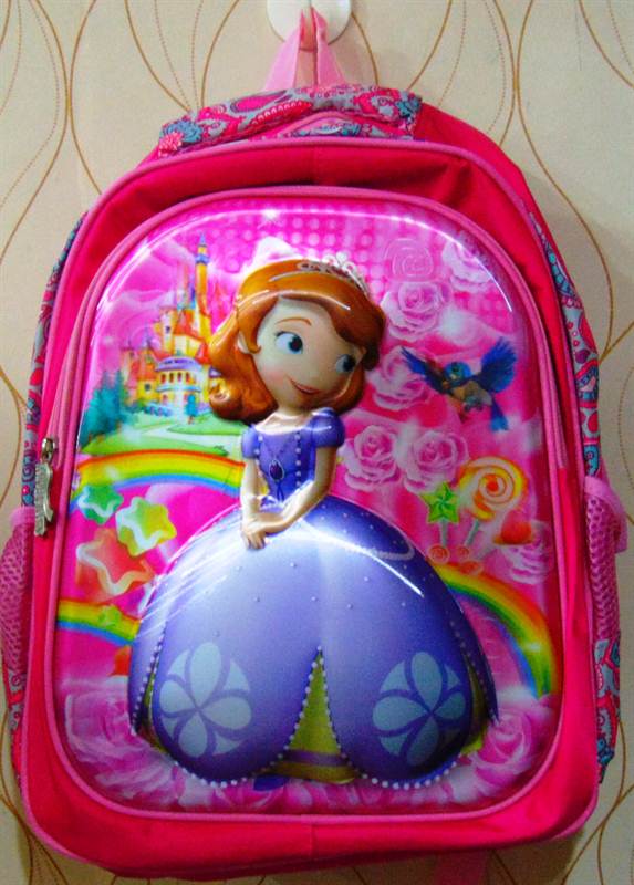 3D Little Princess School bags for Children/kids